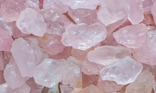 cleanse rose quartz